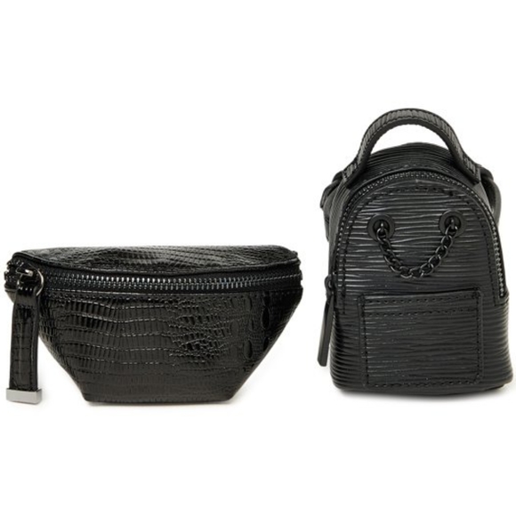 No Boundaries Bags Mini Backpack Fanny Pack Gift Set Black Poshmark